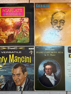 Vintage Classical & Easy Listening Vinyl Record Lot - Colorful Cover Art